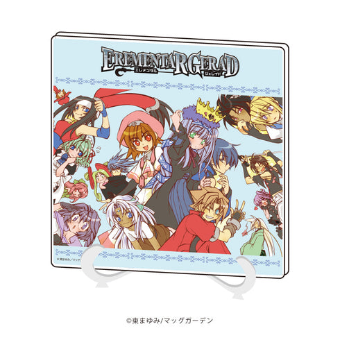 『EREMENTAR GERAD』アクリルアートボード 02/集合デザイン(公式イラスト)